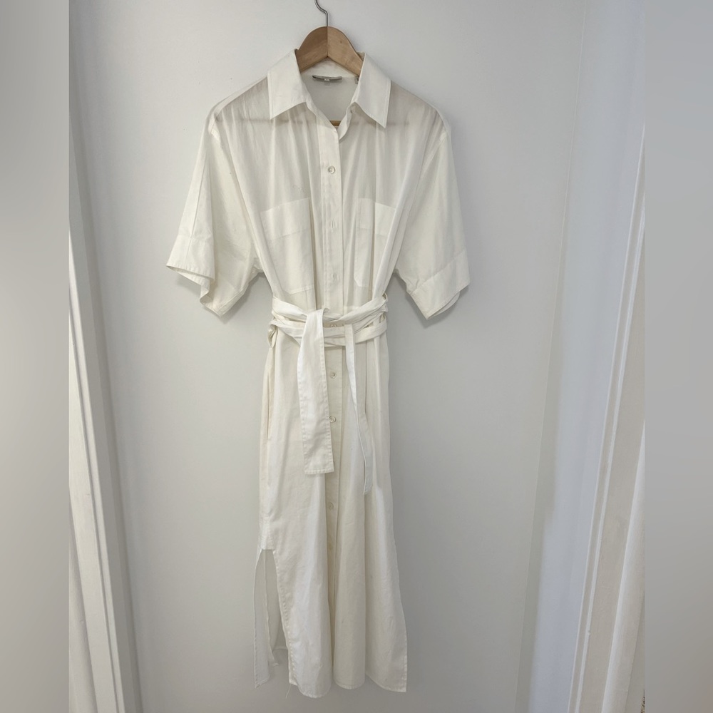 Vince White Shirtdress